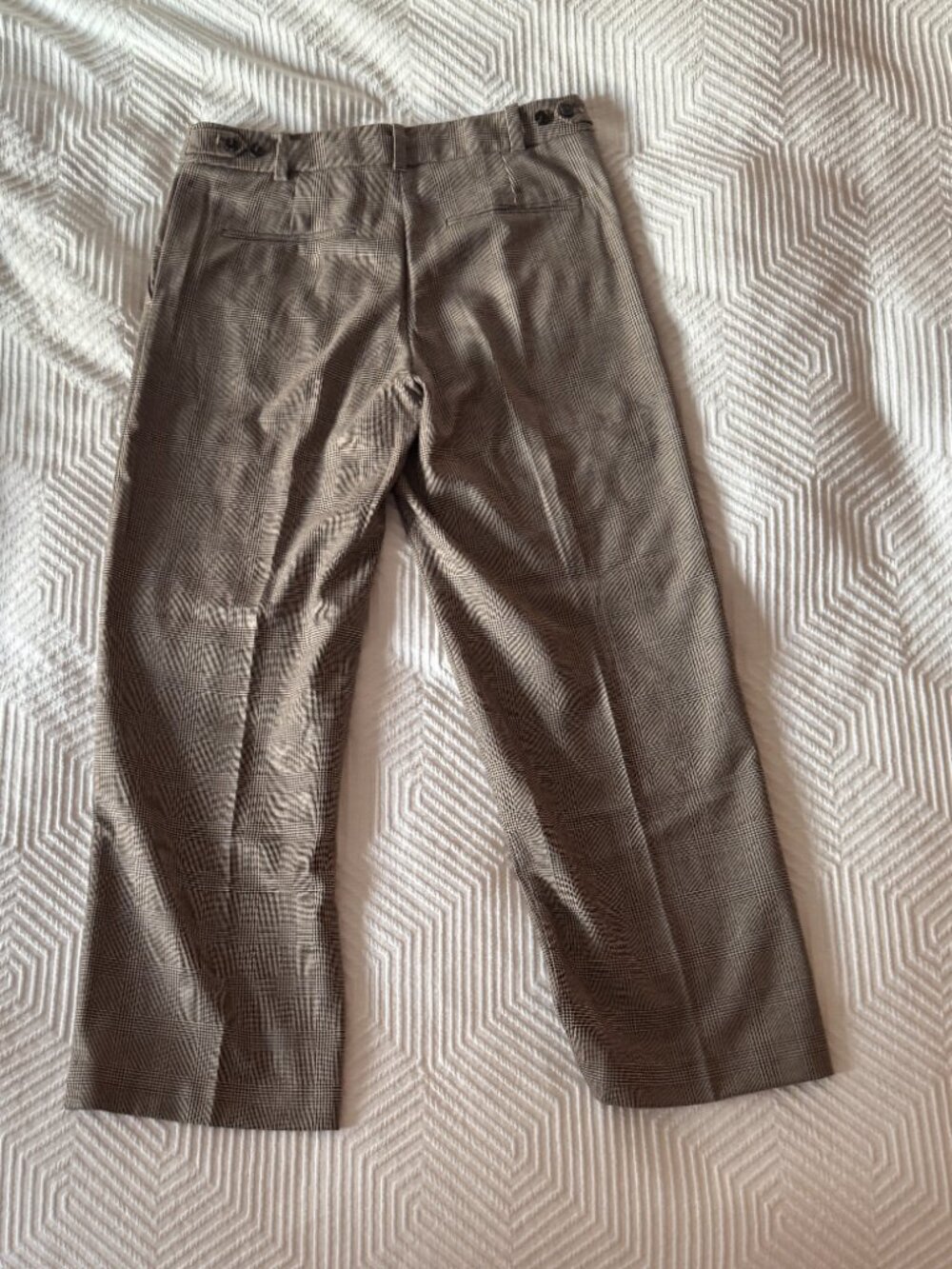 Everlane Straight-Leg Trouser in Tailor Twill (khaki) Size 8 - Picture 9 of 11